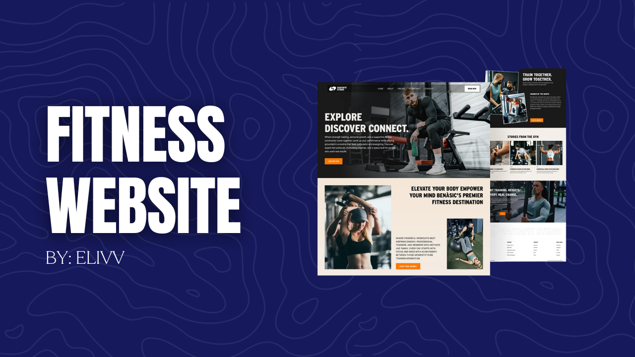 Fitness Center website